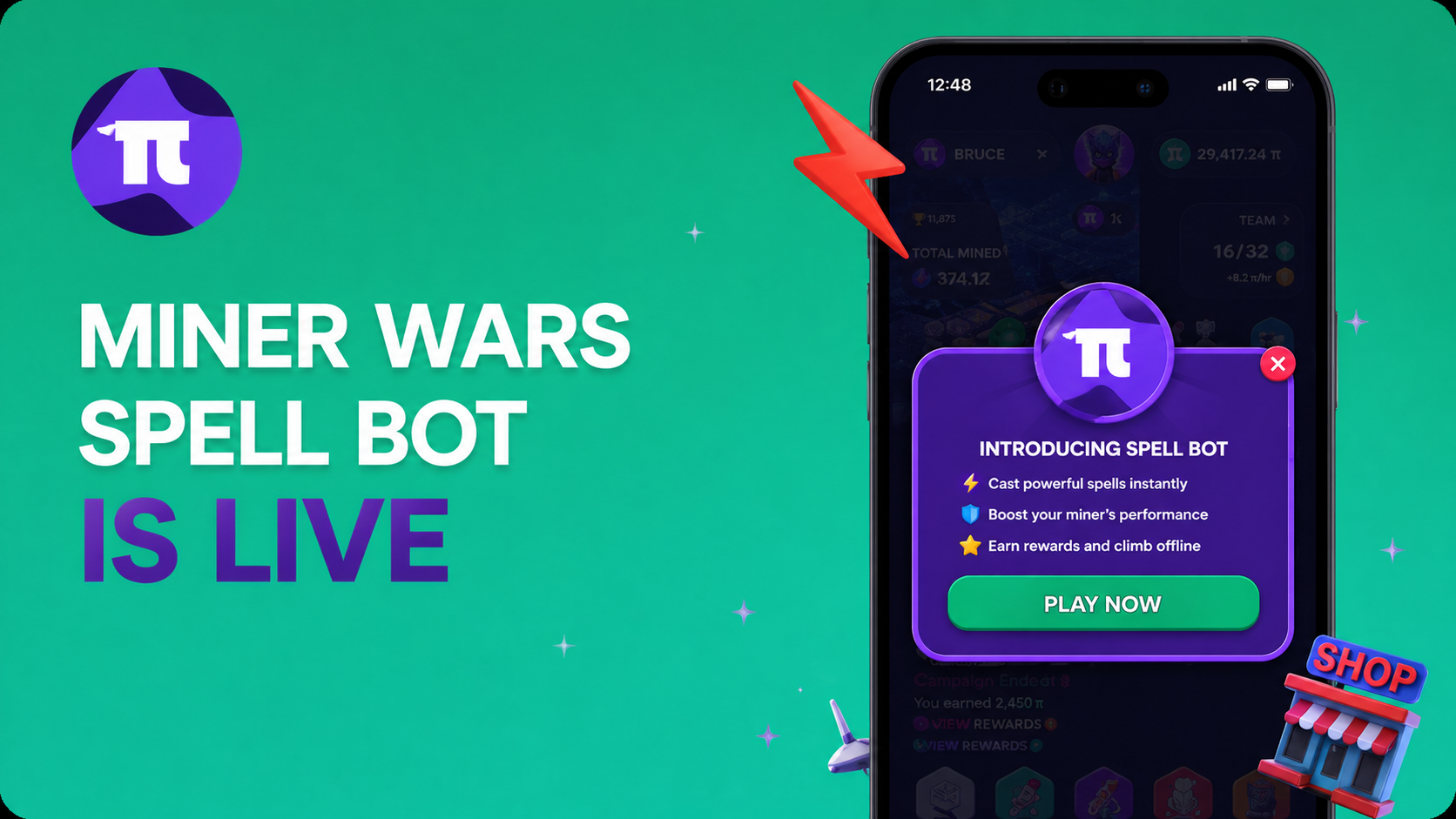 Spell Bot: Automate Your Miner Wars Strategy